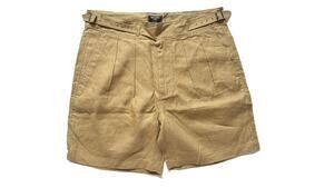Todd Snyder Gurkha Shorts Size 36 New 100% Linen